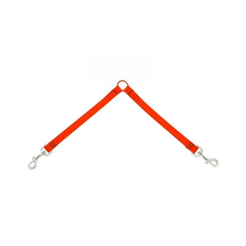Lupine Leash Coupler 1" Wide-24" Long Blaze Orange