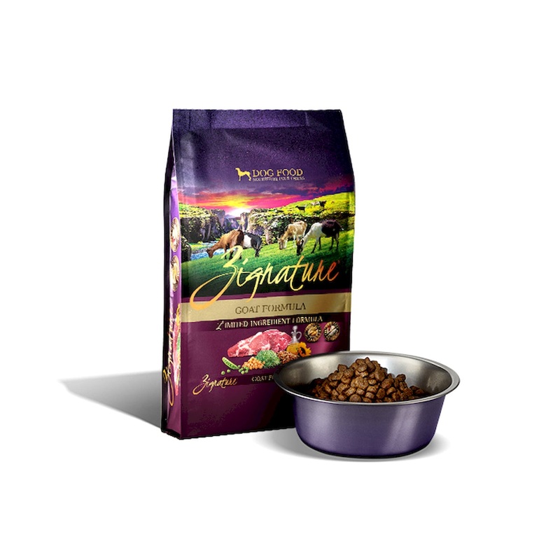 Zignature Goat Formula Dry Dog Food 4lb