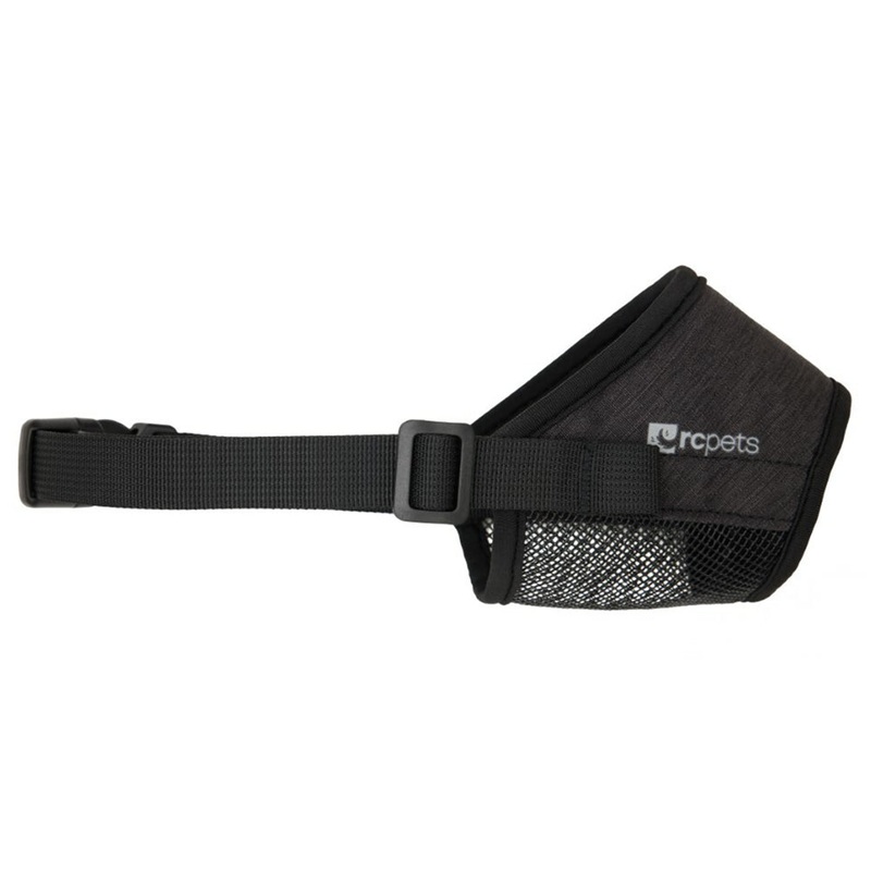 RC Pet Products Soft Fit XS Black Dog Muzzle