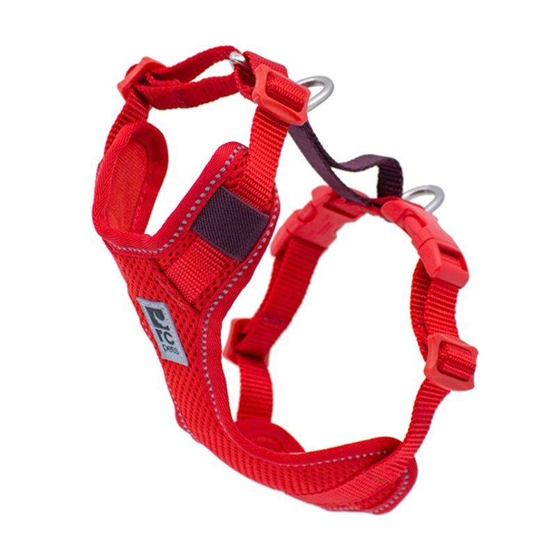 RC Pets Moto Control Harness XSmall Goji Berry/Burgundy
