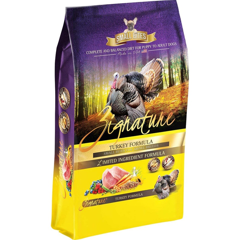 Zignature Small Bites Turkey Dry Dog Food 12.5lb