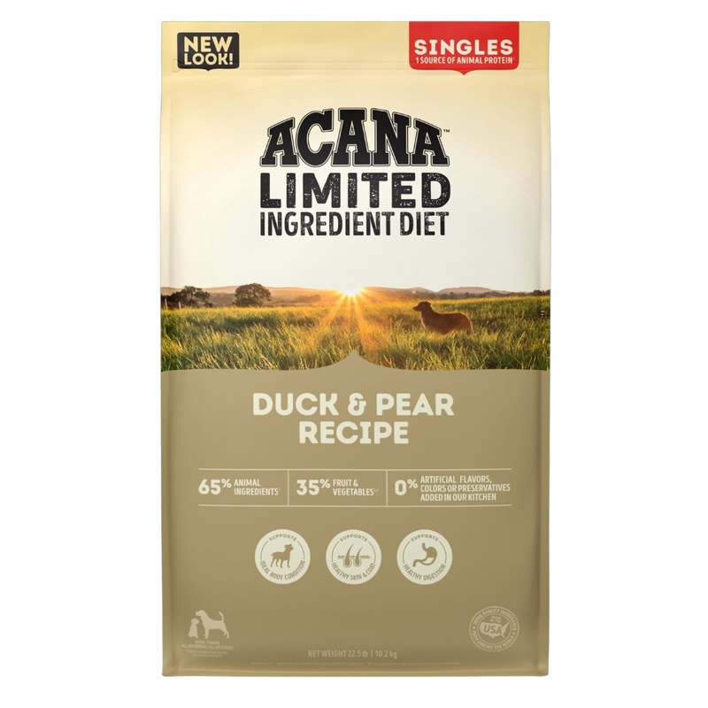 Acana Singles Duck & Pear Dry Dog Food 25lb