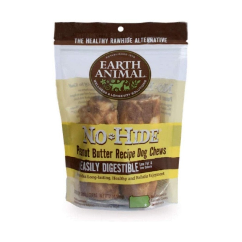 Earth Animal No Hide Peanut Butter Chew 7"