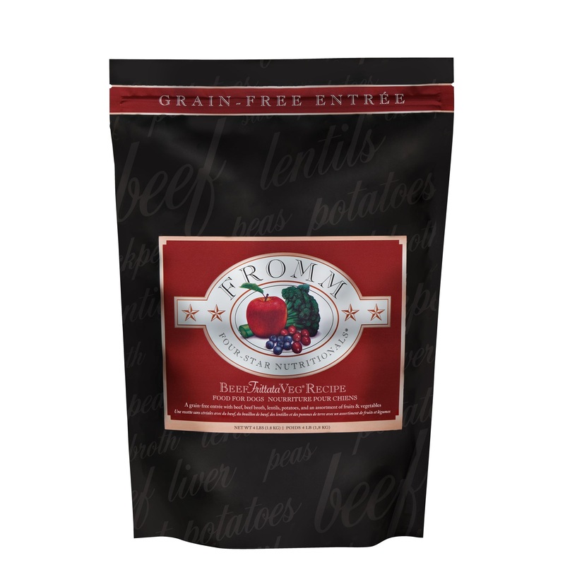 Fromm Beef Frittata Veg Recipe Dry Dog Food 4lb