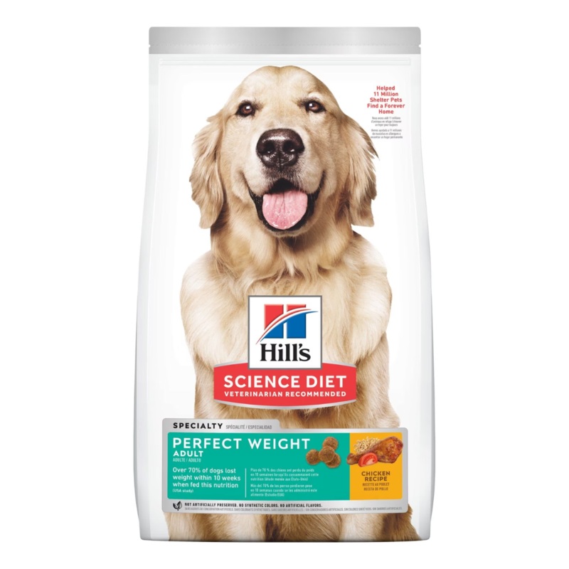 Hill's Pet Nutrition Perfect Weight Chicken Recipe Dog Food 25lb