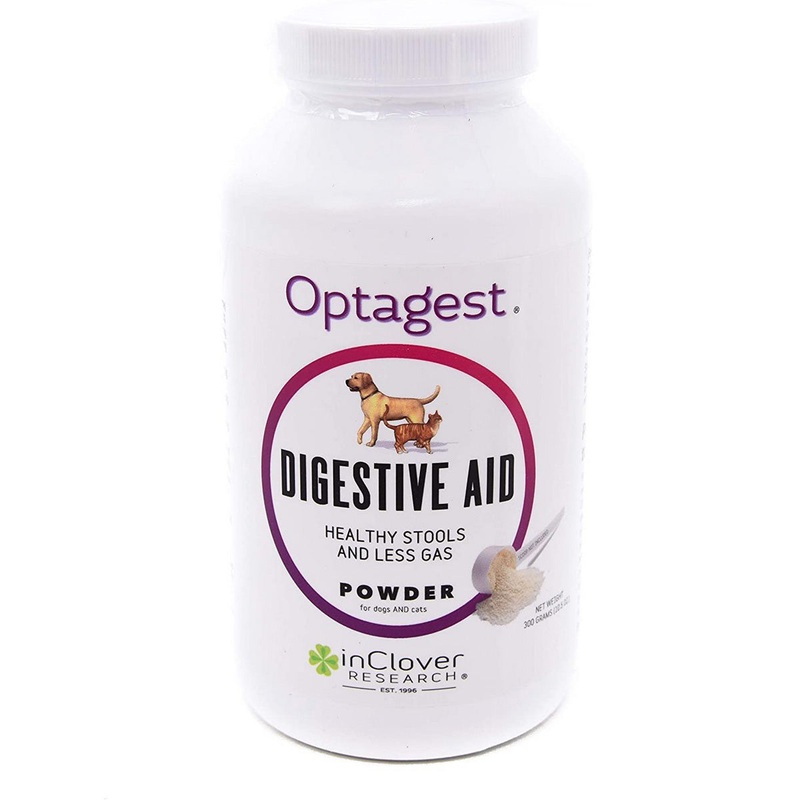 inClover Optagest Prebiotics & Enzymes Supplement Powder for Dogs and Cats 300gm