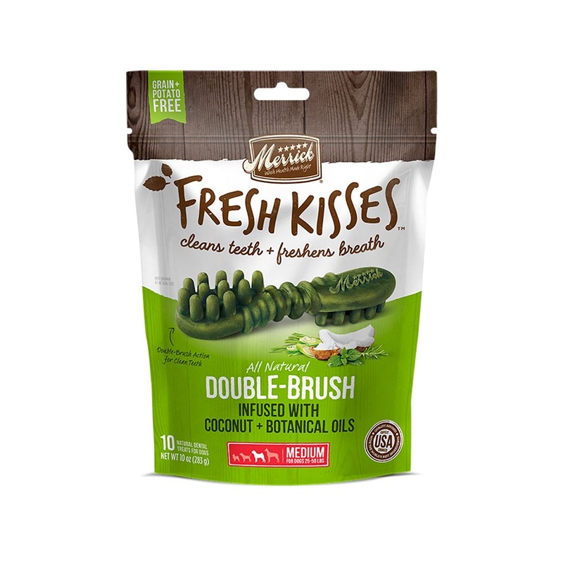 Merrick Merrick Fresh Kisses Coconut Oil For Medium Dogs, 10 pieces