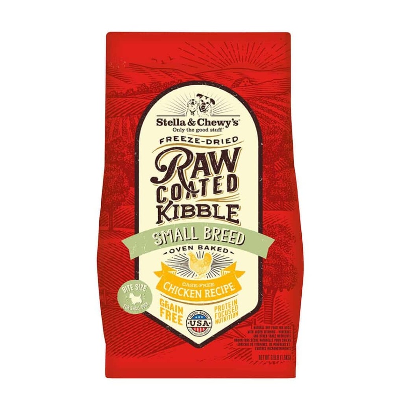 Stella and Chewys  Cage-Free Chicken Raw Coated Kibble For Small Breeds Dry Dog Food 10lb