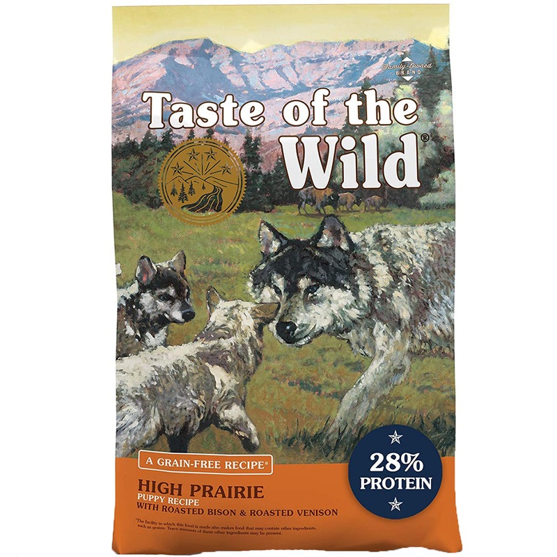 Taste of the Wild High Prairie Puppy with Bison Dry Dog Food 28lb