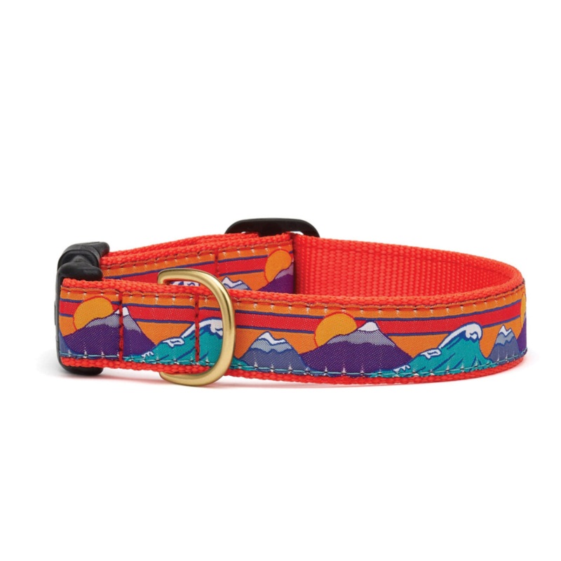 Up Country Ski and Surf Dog Collar Small (9"15") 5/8"