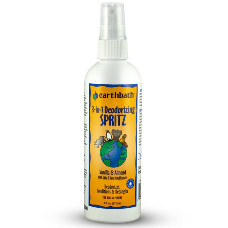 Earthbath Vanilla & Almond 3-in-1 Deodorizing Spritz