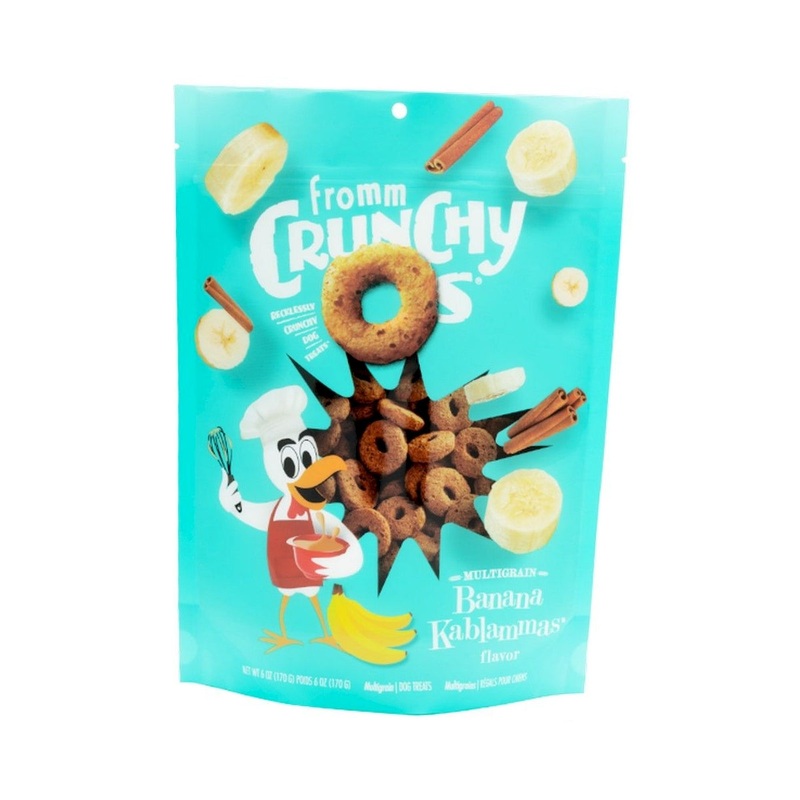 Fromm Crunchy O'S Banana Kablammas Dog Treats 6oz