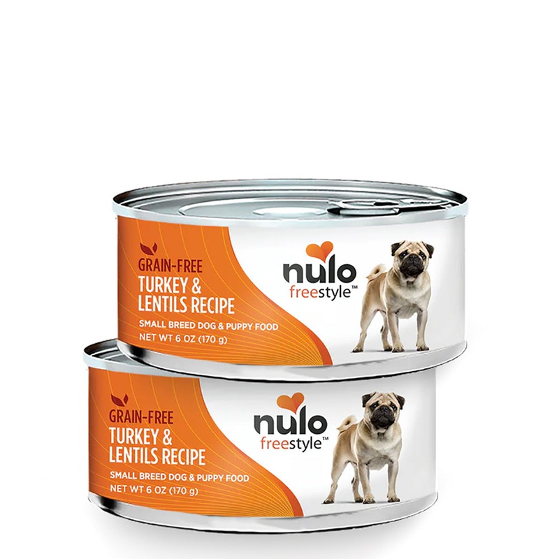 Nulo Freestyle Small Breed Turkey & Lentils Recipe Can Dog Food 6oz