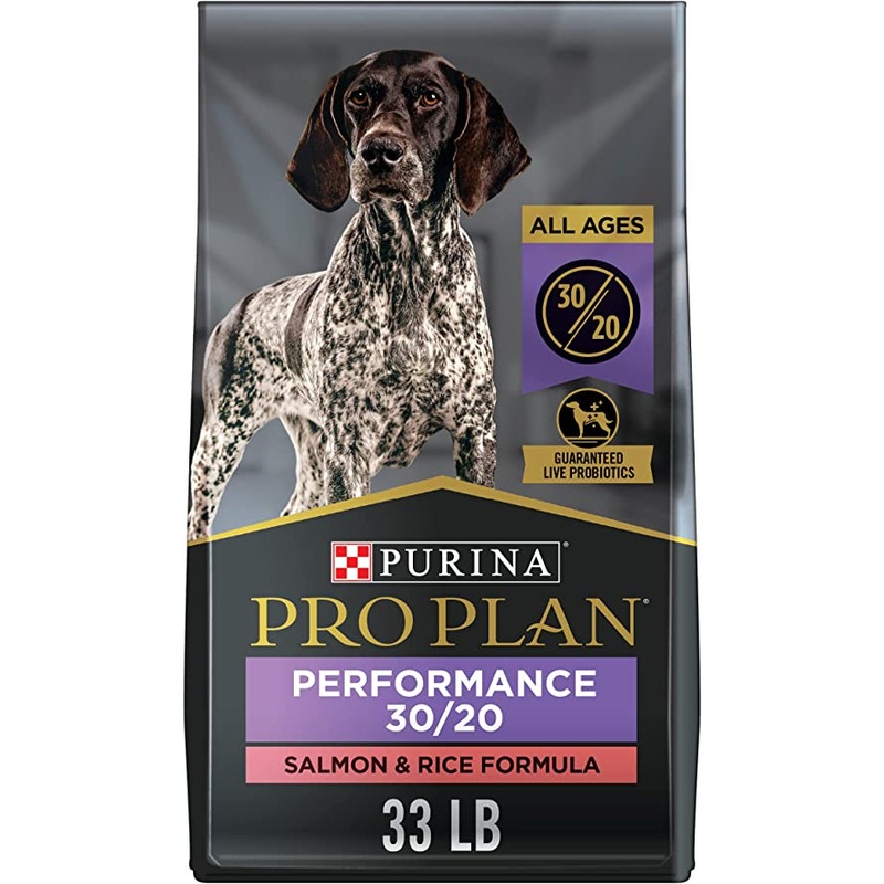 Pro Plan Performance 30/20 Salmon & Rice Formula Dry Dog Food 33lb