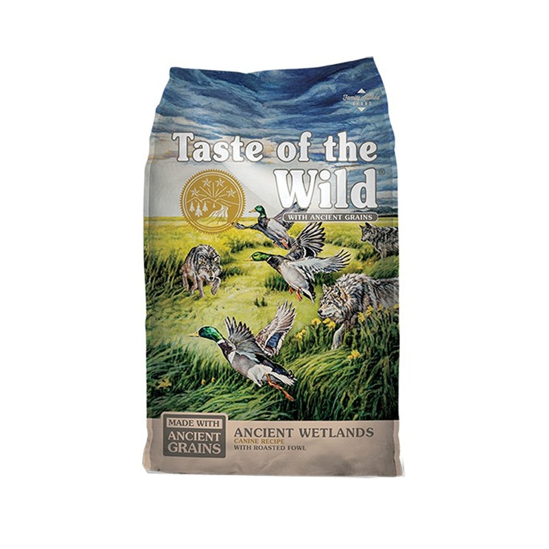 Taste of the Wild Ancient Wetlands Canine Recipe Roasted Fowl Dog Food 14lb