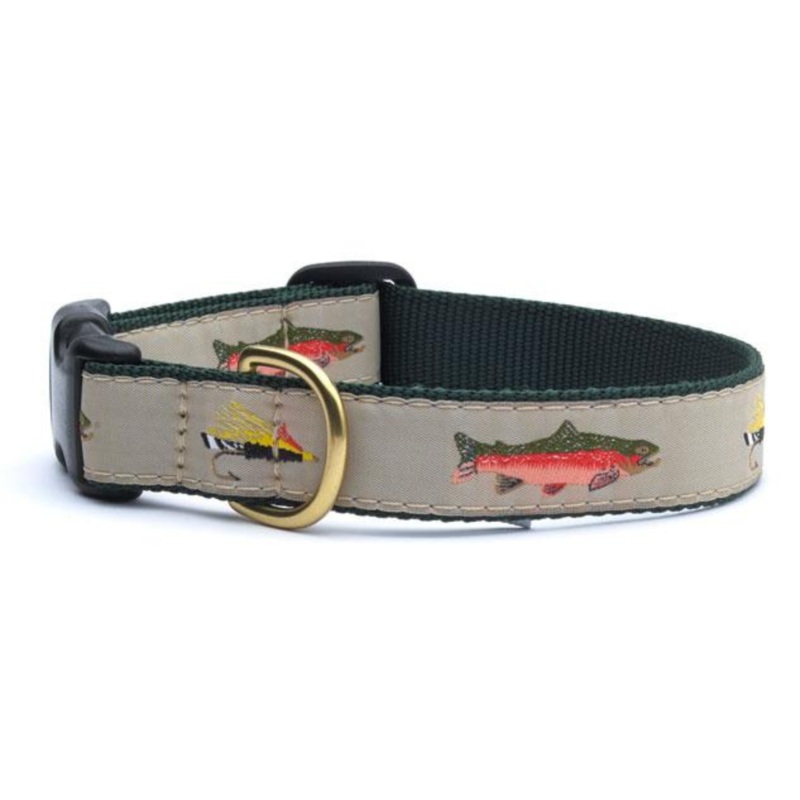 Up Country Fly Fishing Dog Collar X-Small (6"-12") 5/8"