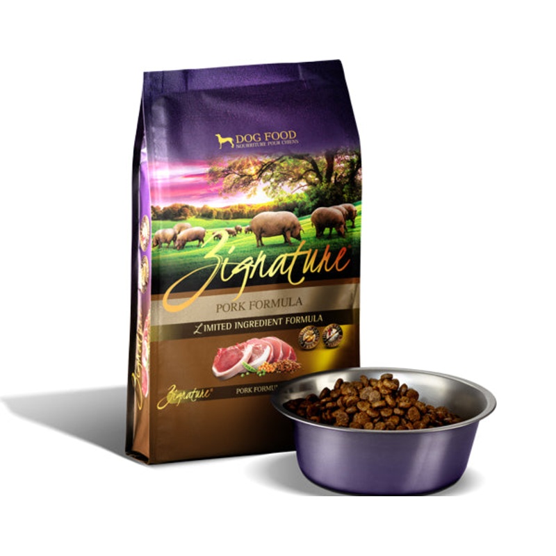Zignature Pork Formula Dry Dog Food 12.5lb