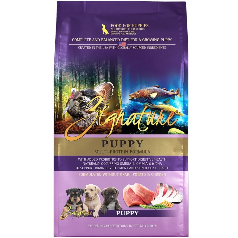 Zignature Puppy Formula Dry Dog Food 4lb