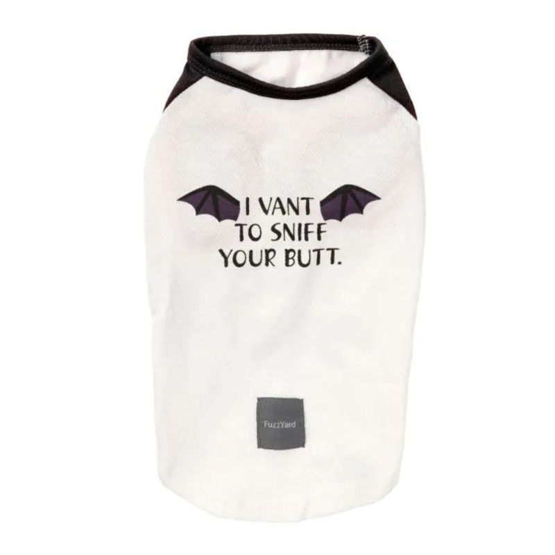 Fuzzyard I Vant To Sniff Your Butt T-Shirt Size 4