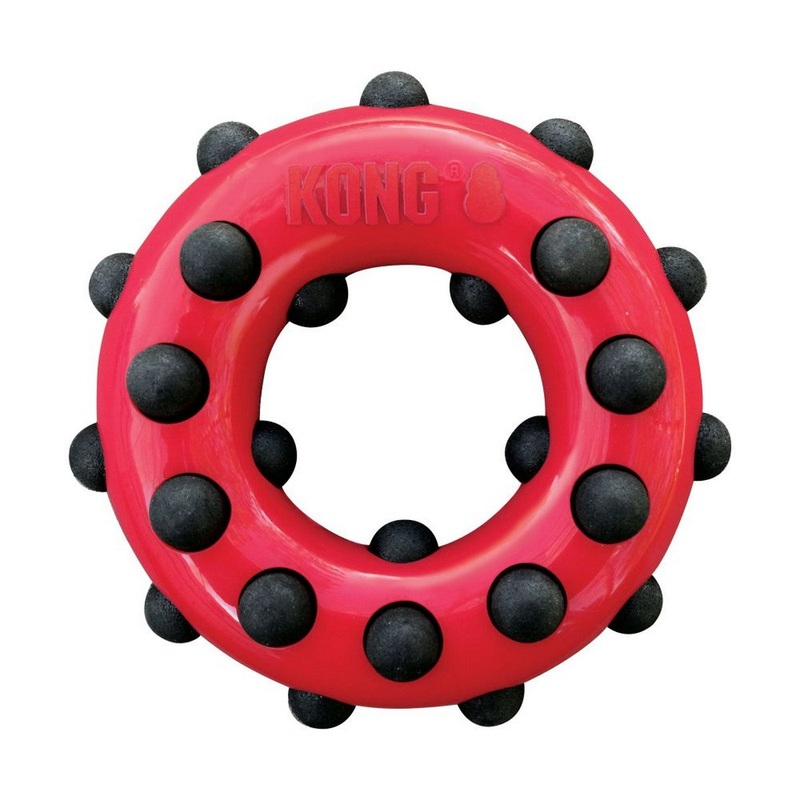 KONG Dotz Circle Dog Toy Large
