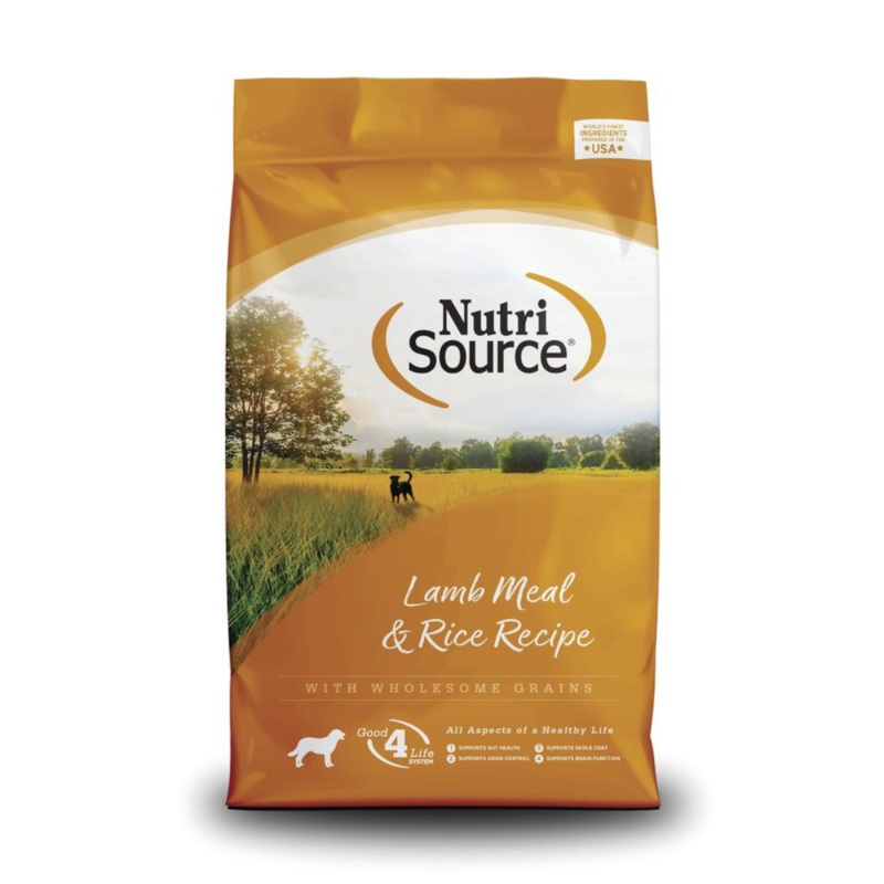 NutriSource Lamb Meal & Rice Dry Dog Food - 4 lb.