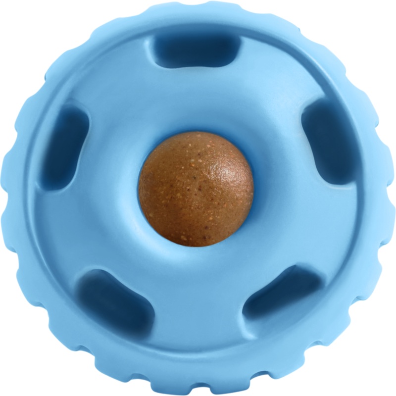 Woof Pupsicle Treat-Dispensing Dog Toy, Blue, Large