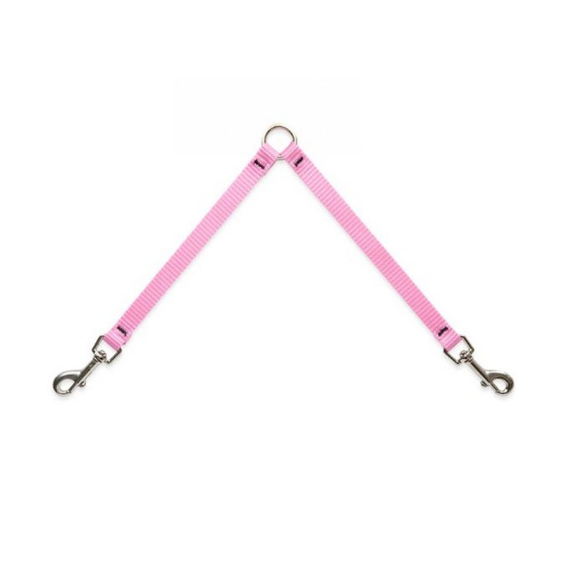 Lupine Leash Coupler 1" Wide-24" Long Pink