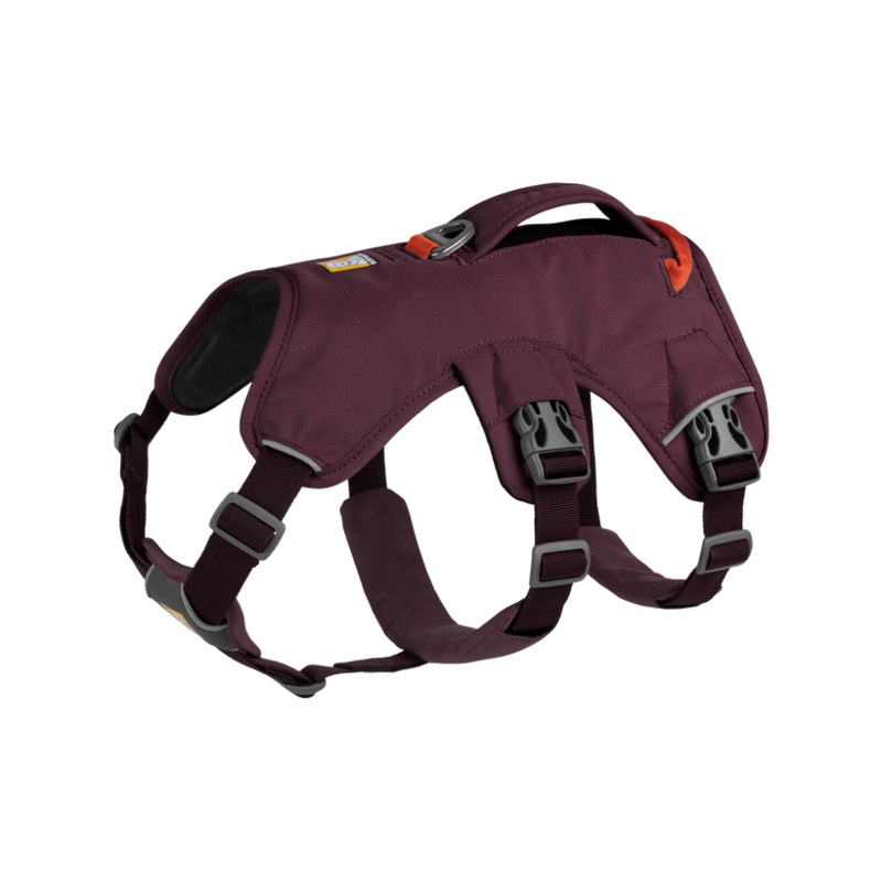 RuffWear Web Master Dog Harness with Handle Purple Rain L/XL