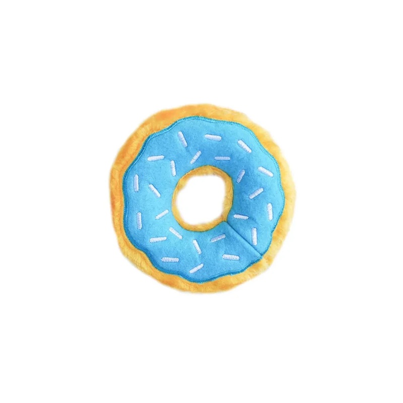 ZippyPaws Blueberry Donutz Dog Toy, Small