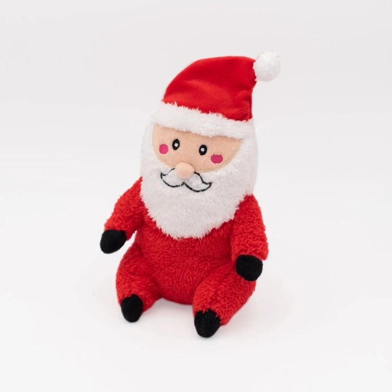 ZippyPaws Cheeky Chumz Santa Dog Toy