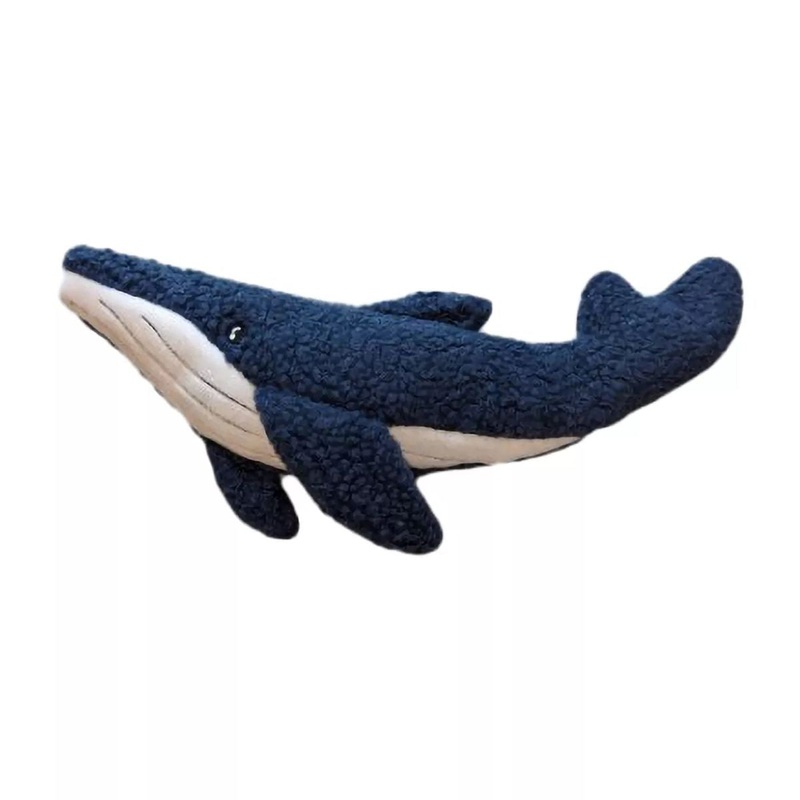 Dog Star Wildlife Winston The Blue Whale Dog Toy