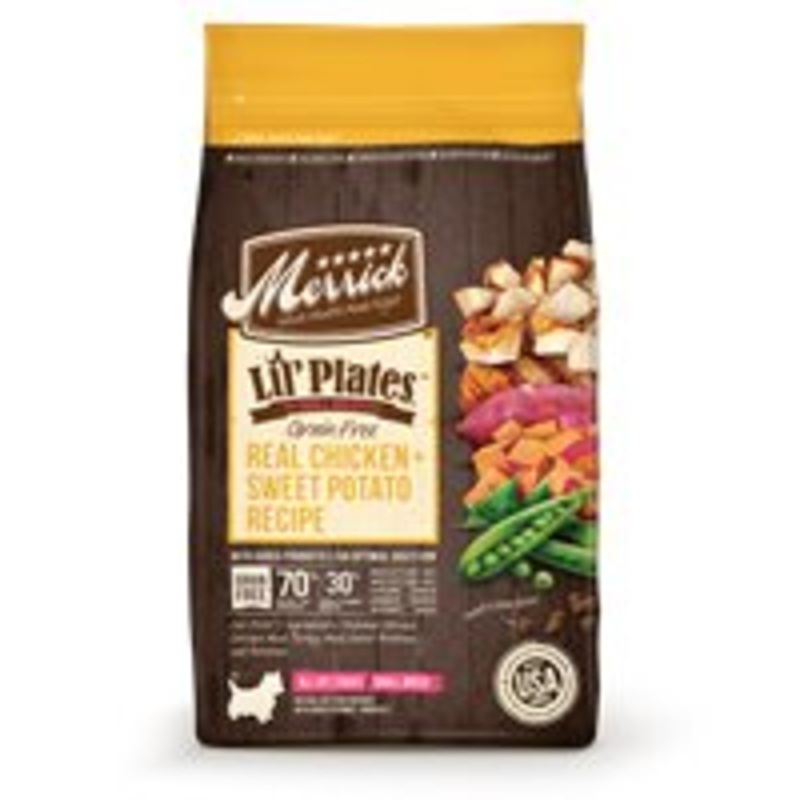 Merrick Lil Plates Chicken & Sweet Potato Recipe Dry Dog Food 12lb
