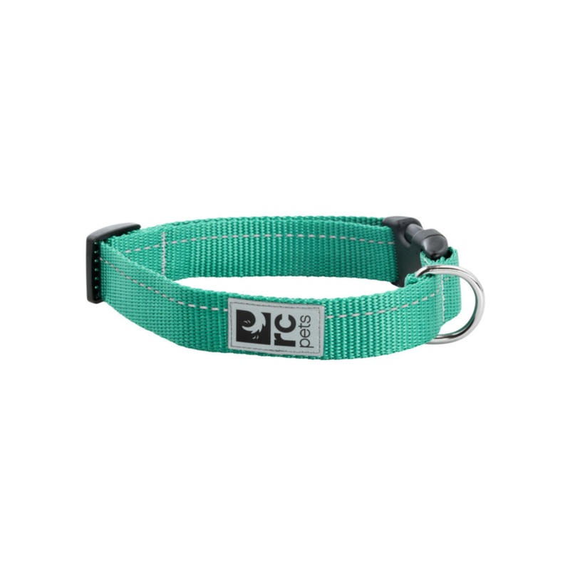 RC PETS Dog Clip Collar Primary, L, 1"/ 15" - 25", Parakeet