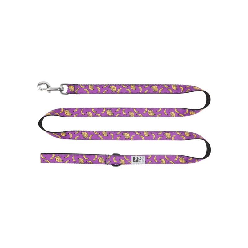 RC PETS Dog Leash, Bananas, 3/4x6'