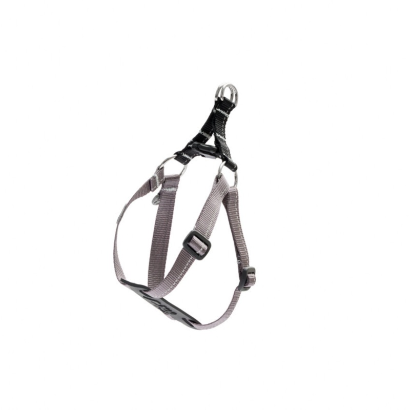 RC PETS Dog Petite Step In Harness, Black, PS, 13" - 18"