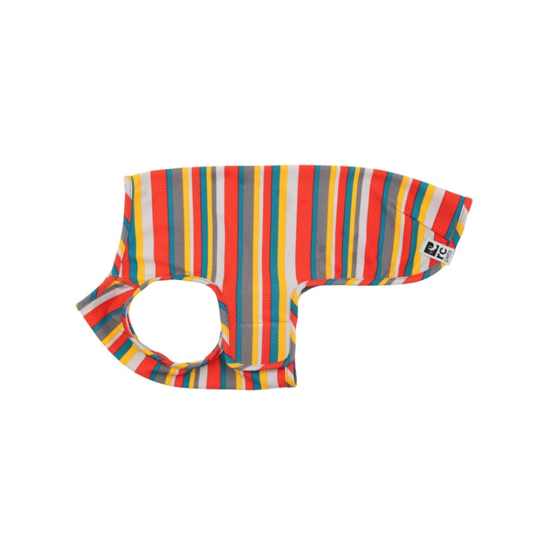 RC PETS Dog Zephyr Cooling Vest, Multi Stripes, XS, 14" - 18"