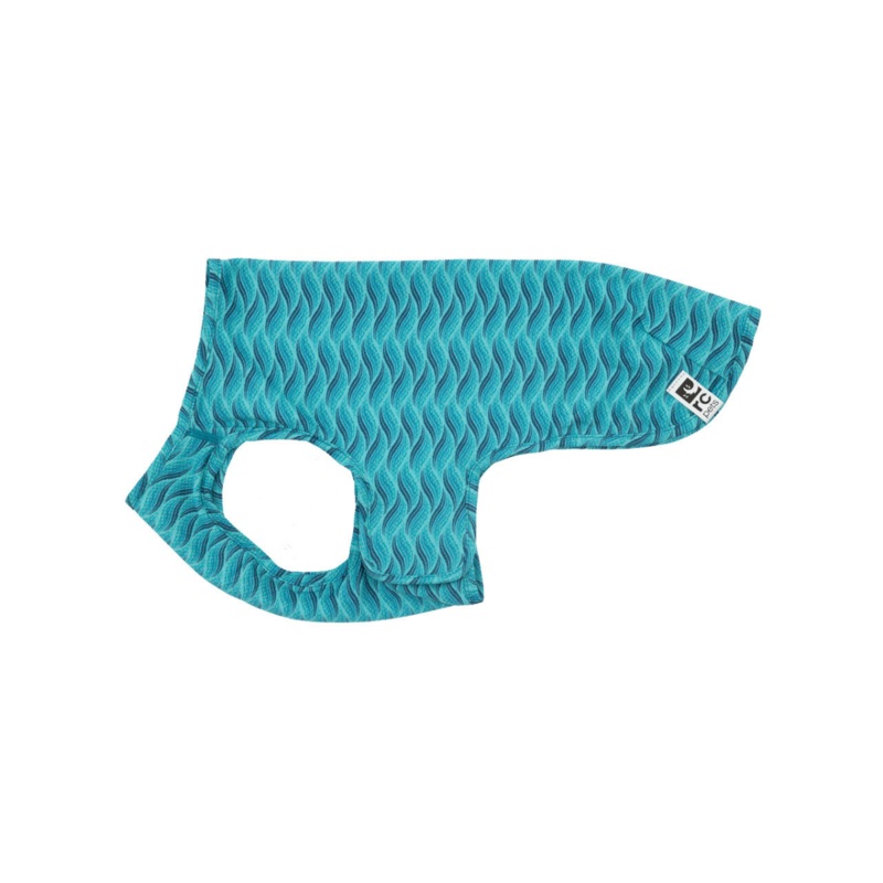 RC PETS Dog Zephyr Cooling Vest, Waves, M, 19" - 26"