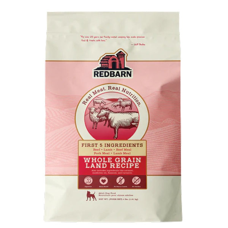 Whole Grain Land Recipe Dog Food 22lb