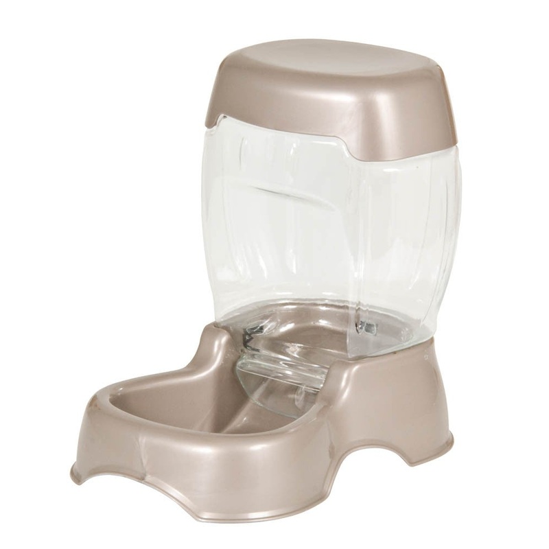 Petmate Cafe Feeder Pearl Tan 3lb