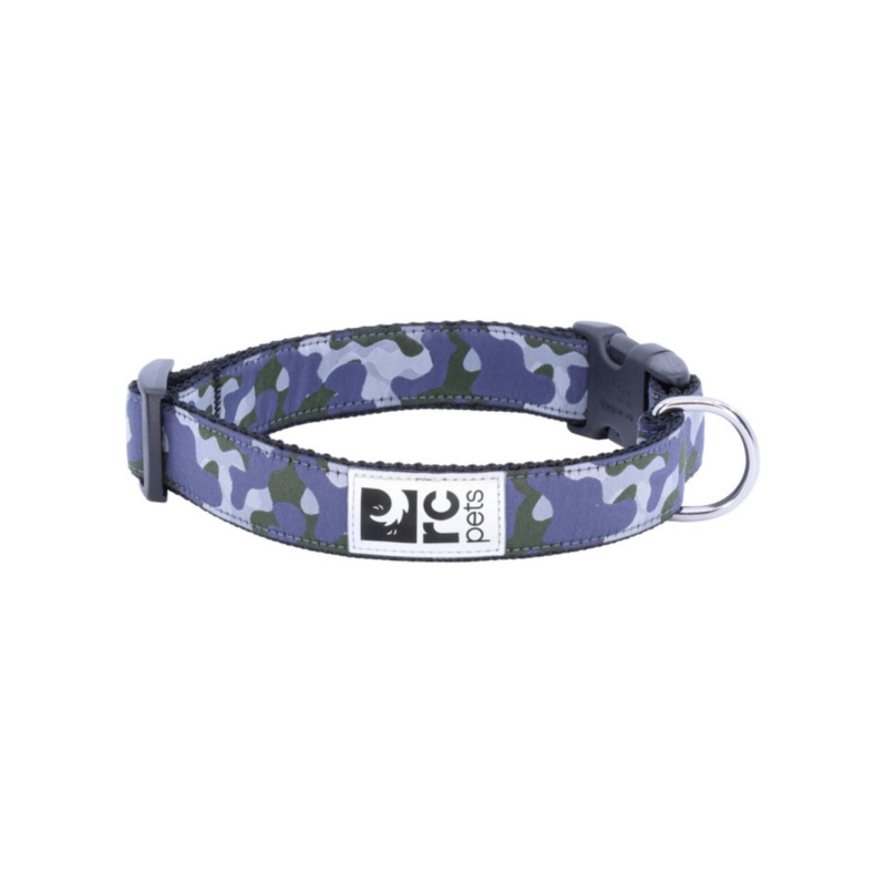 RC PETS Dog Clip Collar, Camo, XS, 5/8"/ 7"- 9"