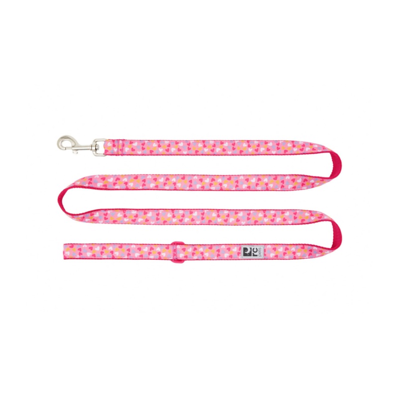 RC PETS Dog Leash, Lil Heart, 1"x6'