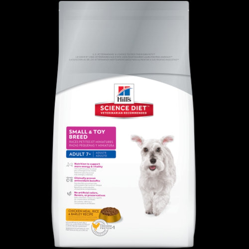 Science Diet Small & Toy Breed Mature Dry Dog Food 4.5lb