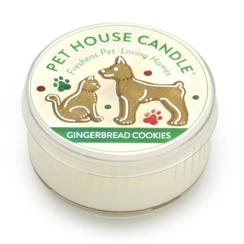 Candle Pet House Gingerbread Cookies Mini Candle