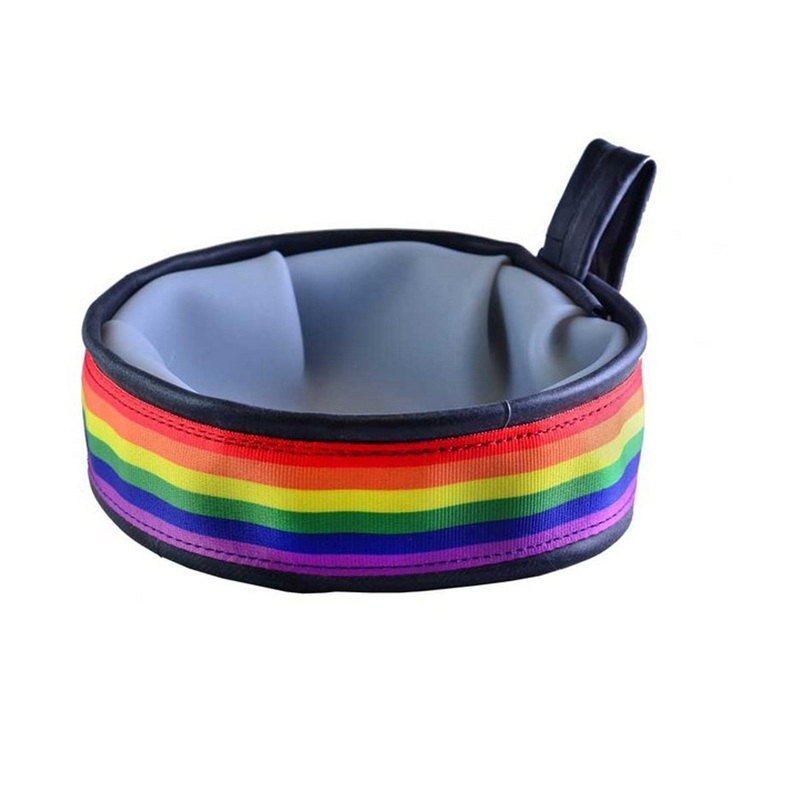 Cycle Dog Rainbow Pride Dog Bowl