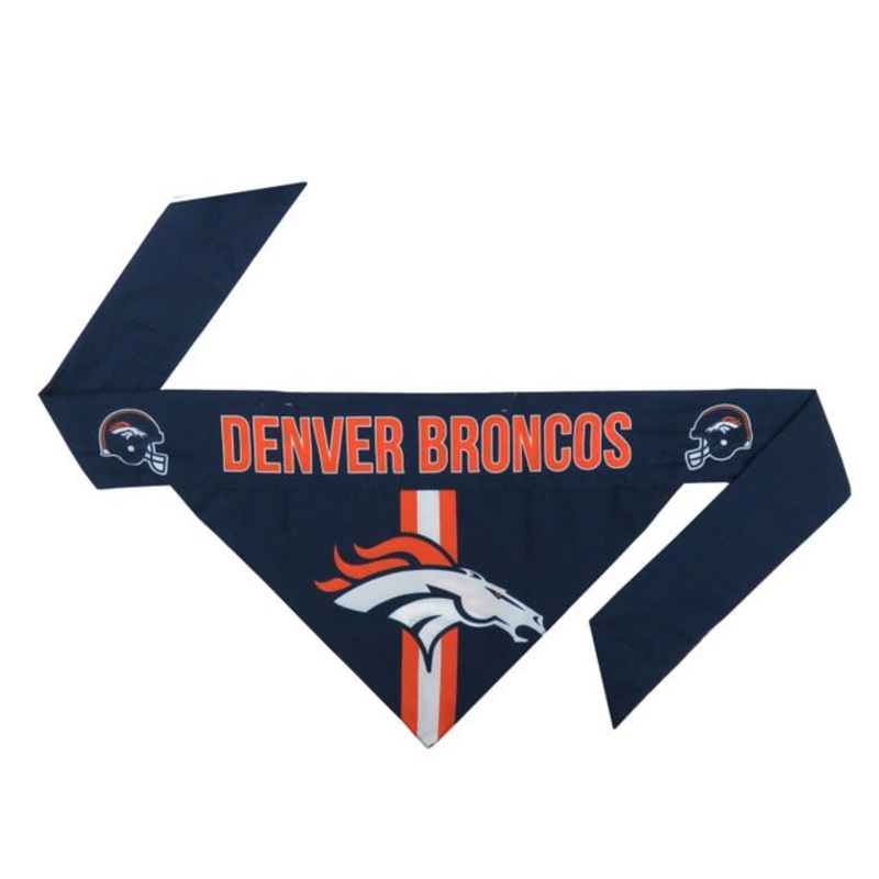 Denver Broncos Pet Bandana Size L