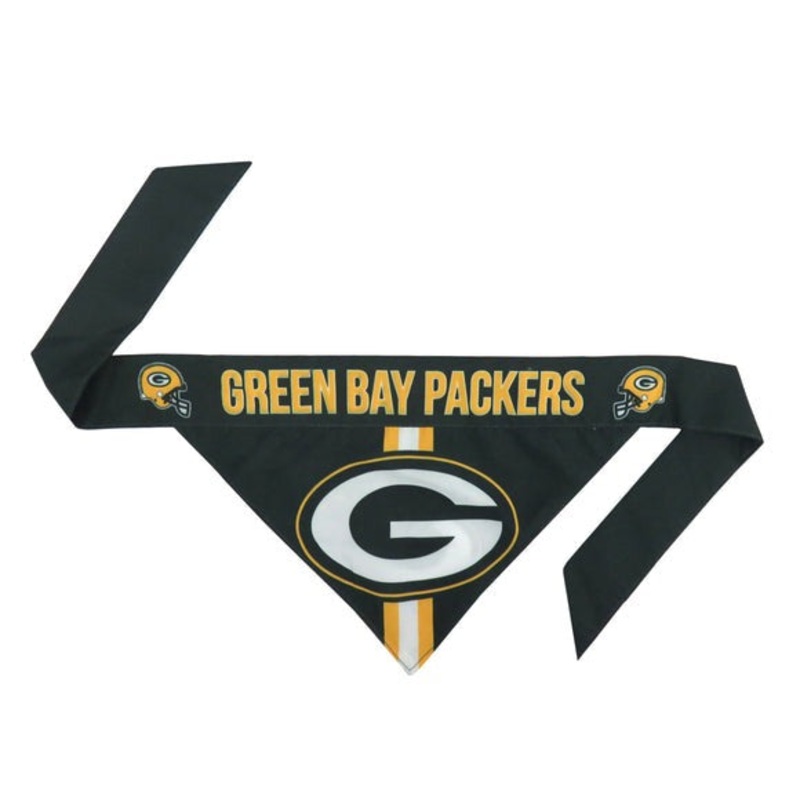 Green Bay Packers Pet Bandana Size S