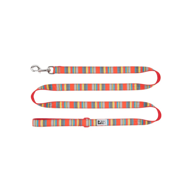 RC PETS Dog Leash, Multi Stripes, 3/4"x6'