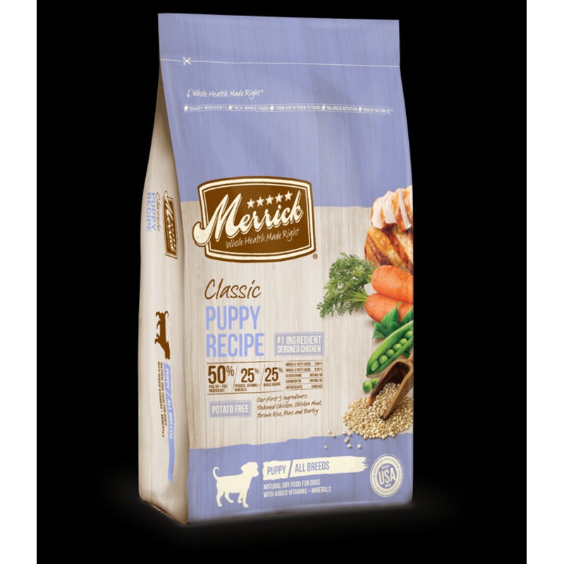 Merrick Chicken Puppy Recipe Dry Dog Food 12lb