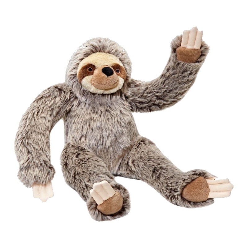 Fluff & Tuff Tico Sloth Dog Toy