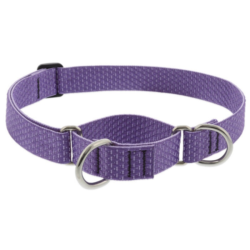 Lupine Eco Martingale Dog Collar 1"x19-27" Lilac